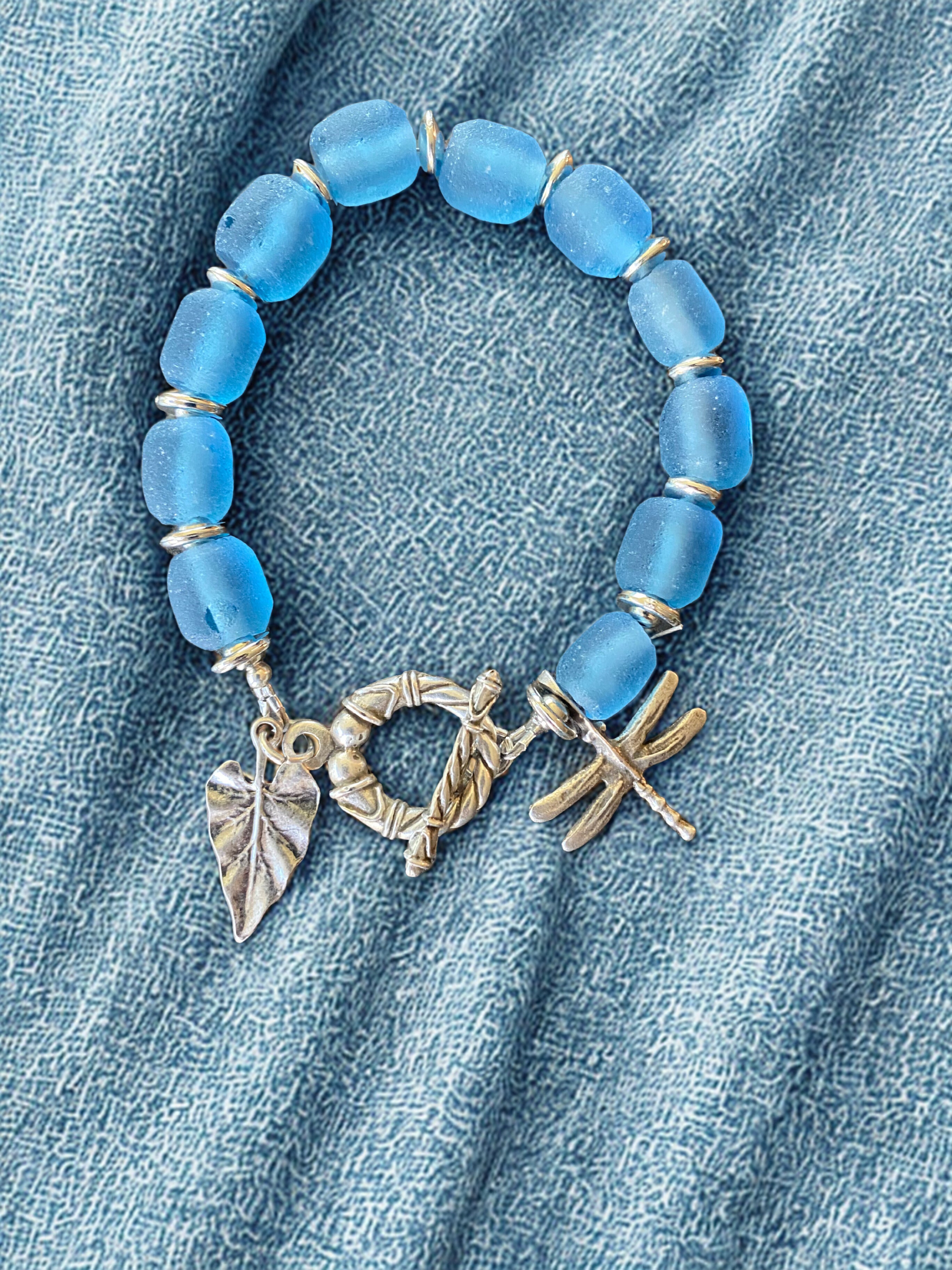 Aquamarine java Bracelet