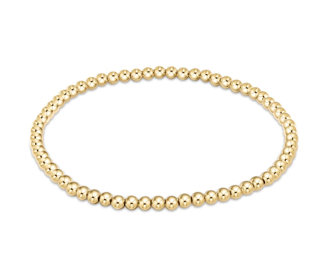Classic Gold 4 mm Bracelet
