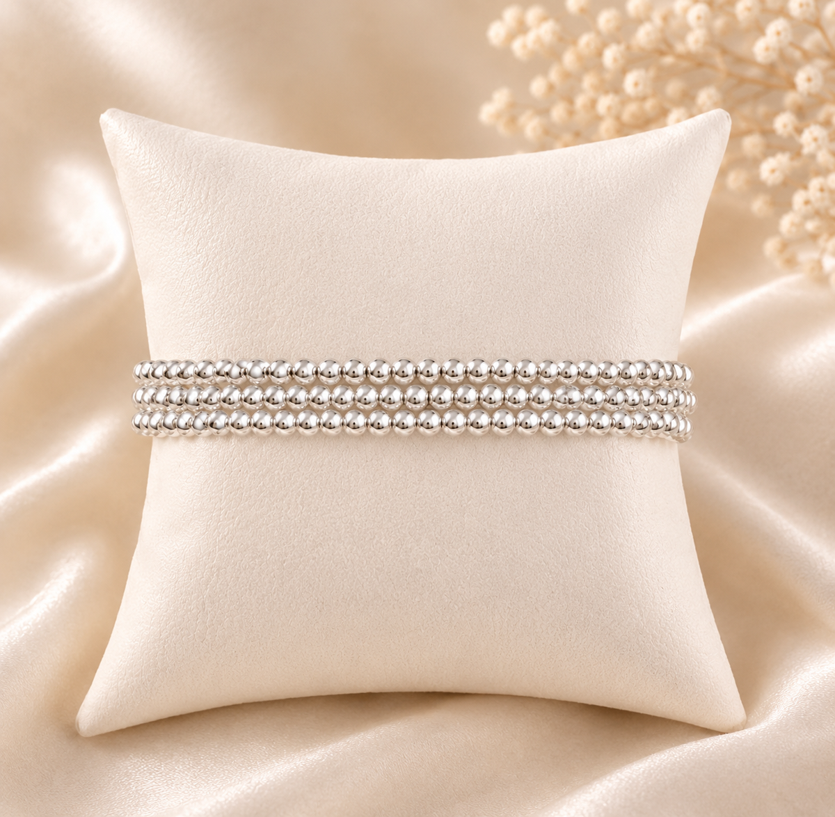 Classic Sterling Stack- 3 mm