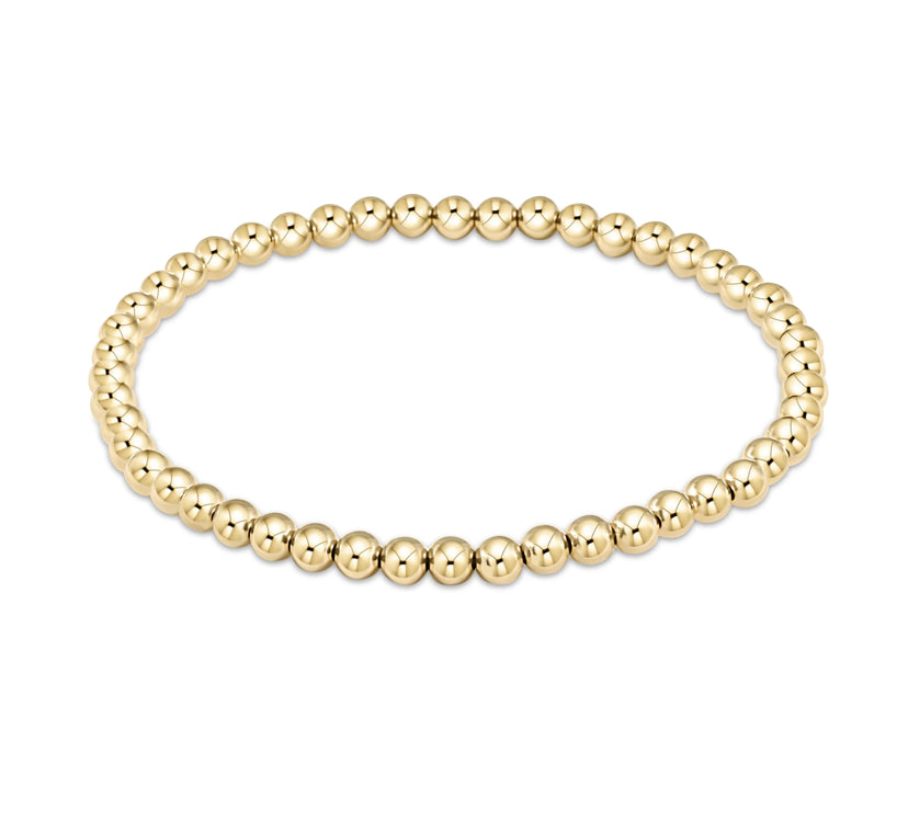 Classic 5 mm gold plated