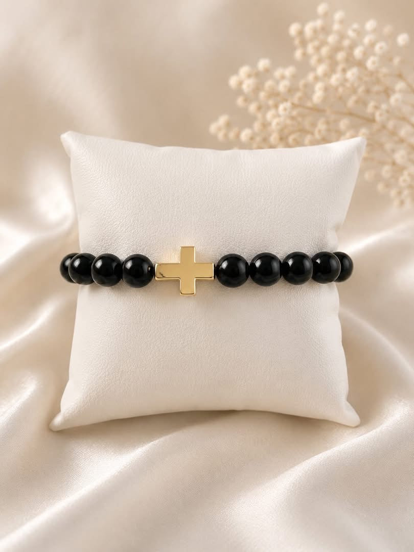 Cross Beaded Bracelets